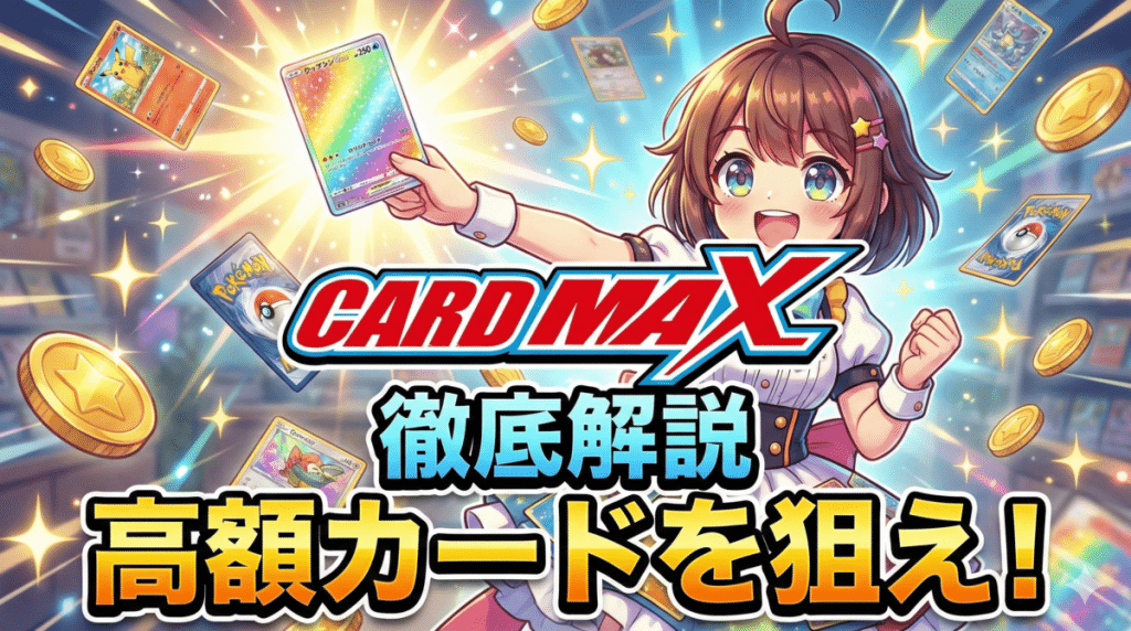 【CARDMAX】オリパで高額カードを狙え！当たる確率、評判、リスクまで完全解説