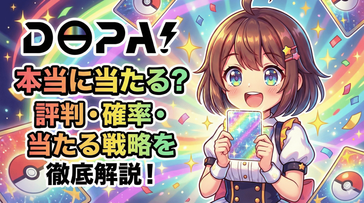 DOPAオリパで夢の高額カードは本当に当たる？評判・確率・当たる戦略を徹底解説！