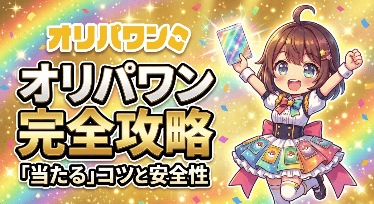 【オリパワン完全攻略】「当たる」コツと安全性をプロが徹底解説！人気トレカ爆アドの裏技とは？