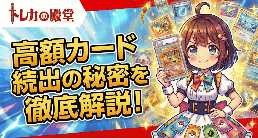 【トレカの殿堂】本当に当たる？評判・安全性は？高額カード続出の秘密を徹底解説！